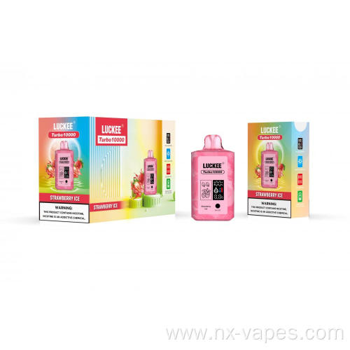 Luckee Turbo 10000puffs Vapes Mesh Coil Airflow